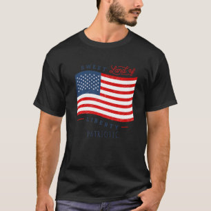 Pride Us Flag Usa 4th Of July Patriotic American T-Shirt