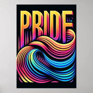 Pride - Vibrant LGBTQ+ Celebration  Poster