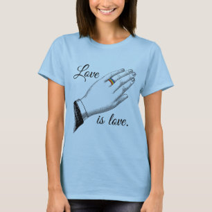 PRIDE WEDDING RING LOVE -.png T-Shirt