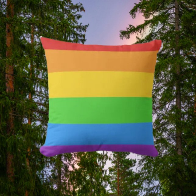 Prideful Lounge: Rainbow Flag  Cushion (Creator Uploaded)