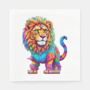 Prideful Pals The Rainbow Roamer Sticker Sticker 4 Napkin