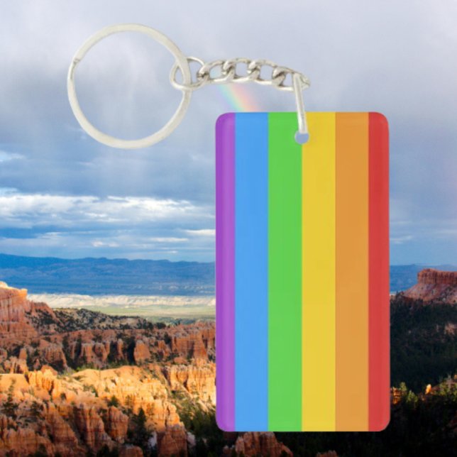 PrideSpark: Rainbow Pride Key Ring (Creator Uploaded)