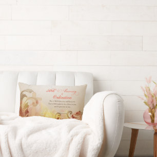 Priest, 50th Anniversary of Ordination Blessing Lumbar Cushion