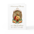 Priest Anniversary Ordination Sacred Heart Jesus