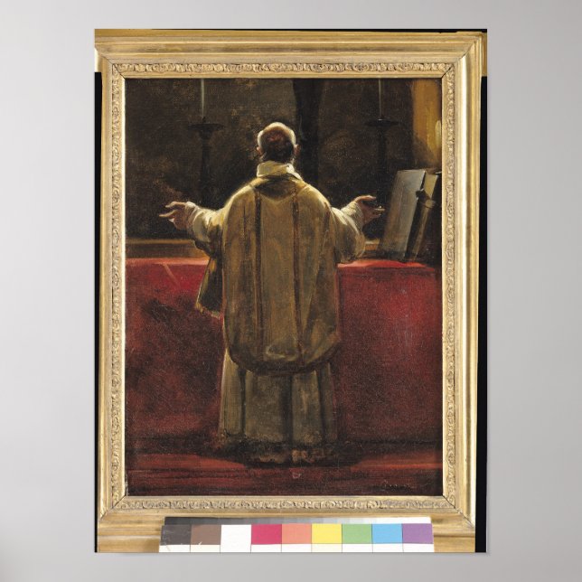 Priest at the Altar Poster (Front)