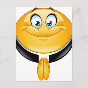 priest emoji postcard