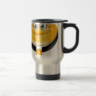 priest emoji travel mug