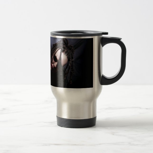 PRIEST ON THE ROAD AGAIN TRAVEL MUG (Right)