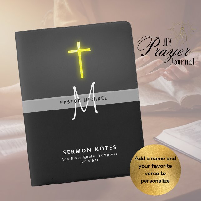 Priest Pastor Minister Deacon Prayer Bible Study Extra Large Moleskine Notebook (Creator Uploaded)