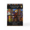 Priest Retirement Card Personalised Stained Glass