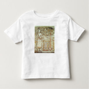 Priestess at an altar, detail from a toddler T-Shirt