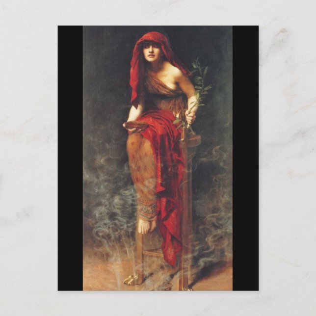 Priestess of Delphi Postcard (Front)