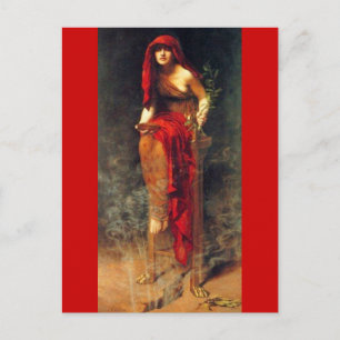 Priestess of Delphi Postcard