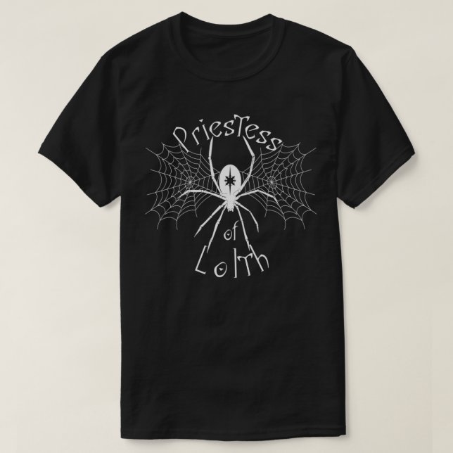 Priestess of Lolth  T-Shirt (Design Front)