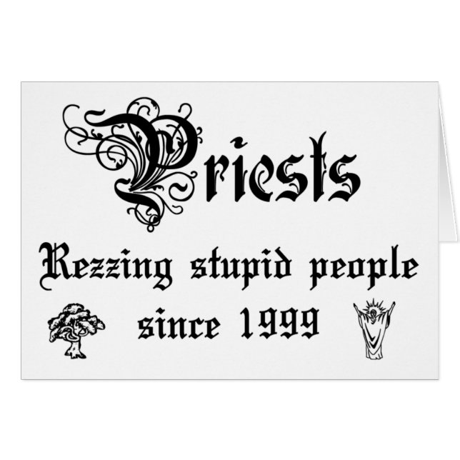 Priests (Front Horizontal)