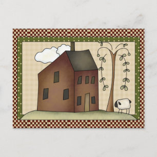 Prim House any purpose postcard