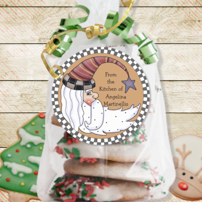 Prim Santa Moon Food Gift Sticker (Creator Uploaded)