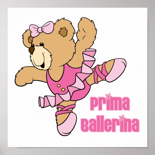 Prima Ballerina Bear Poster (Front)