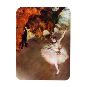 Prima Ballerina, Rosita Mauri by Edgar Degas Magnet