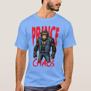 Primal Chaos – Punk Gorilla Streetwear Graphic T-Shirt