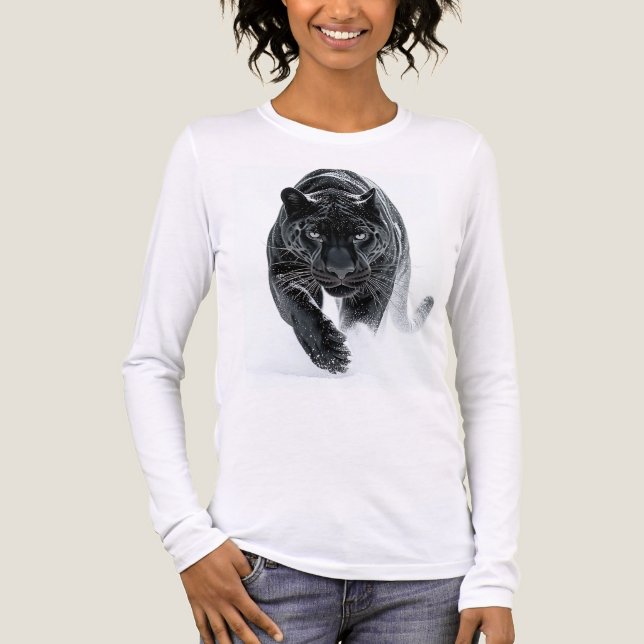 Primal Power 002 – Black Panther Tri-Blend Shirt (Front)