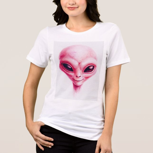 Primal Power 006 – Alien Tri-Blend Shirt (Front)