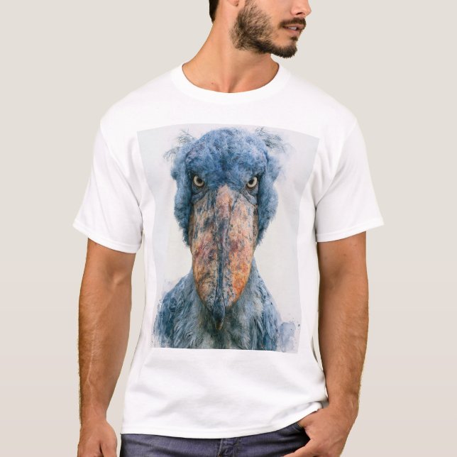 Primal Power 009 – Shoebill T-Shirt (Front)