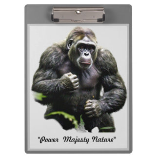 "Primal Power of the Gorilla" Clipboard