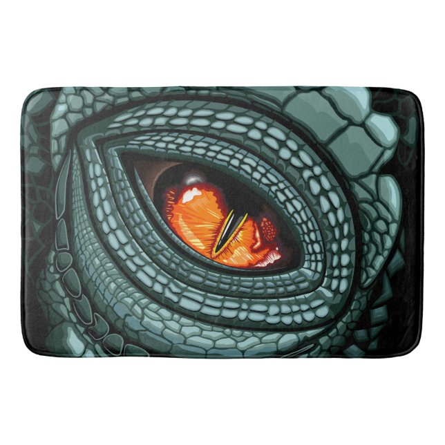 Primal Reptile Predator Eye Bath Mat (Front)