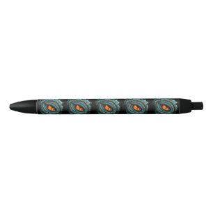 Primal Reptile Predator Eye Black Ink Pen