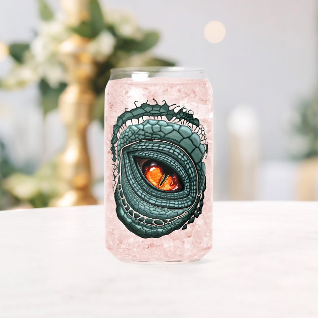 Primal Reptile Predator Eye Can Glass (Insitu (Wedding))