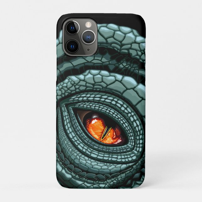 Primal Reptile Predator Eye Case-Mate iPhone Case (Back)