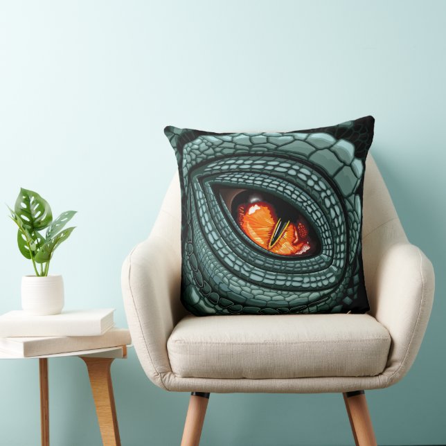 Primal Reptile Predator Eye Cushion (Chair)