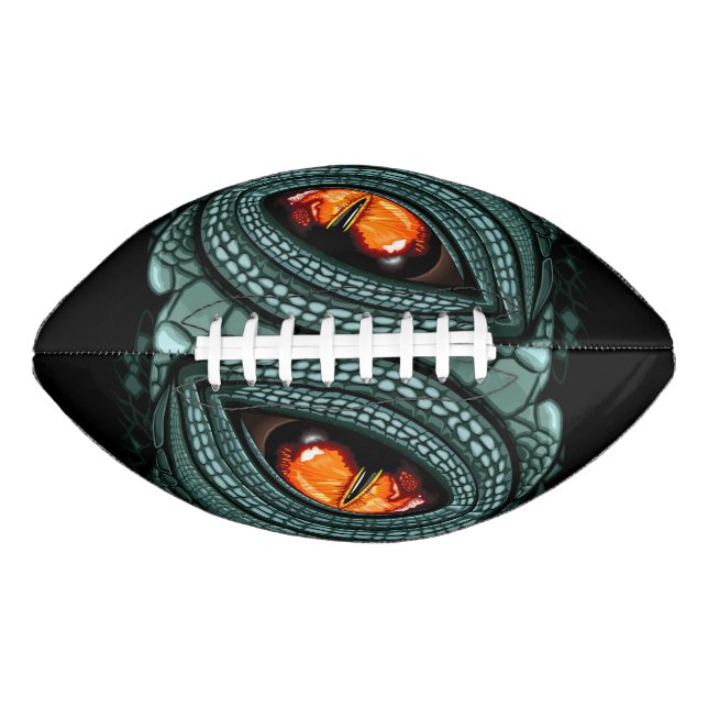 Primal Reptile Predator Eye Football (Front)