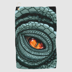 Primal Reptile Predator Eye Golf Towel