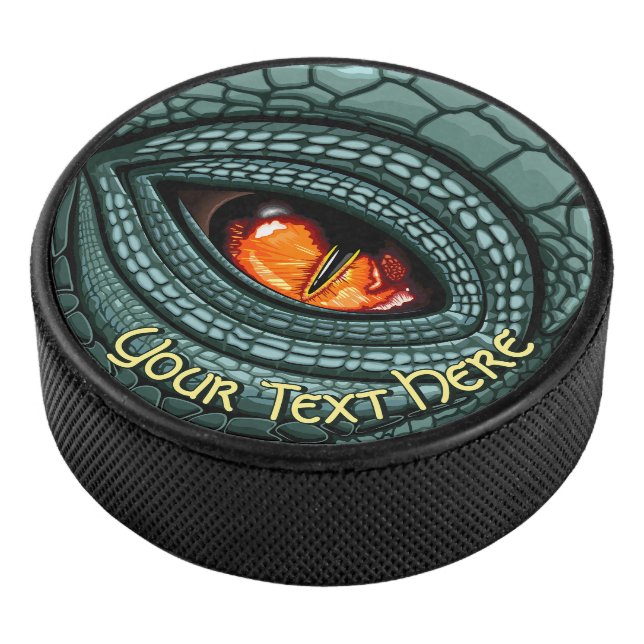 Primal Reptile Predator Eye Hockey Puck (3/4)
