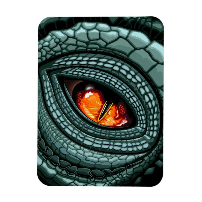 Primal Reptile Predator Eye Magnet (Vertical)