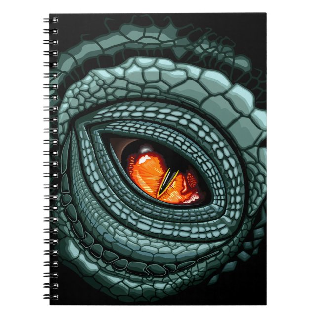 Primal Reptile Predator Eye Notebook (Front)