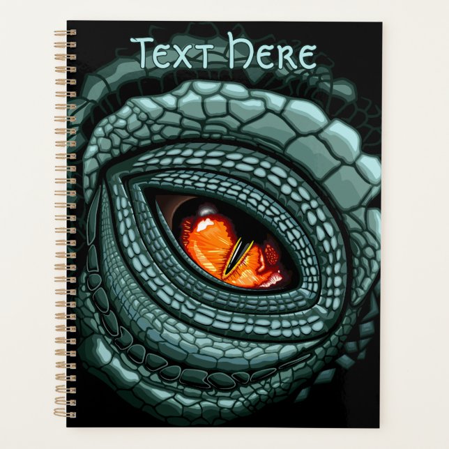 Primal Reptile Predator Eye Planner (Front)