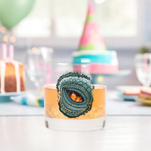 Primal Reptile Predator Eye Whiskey Glass
