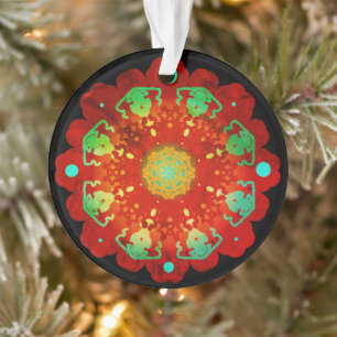 Primal Rhythms Mandala Ornament