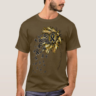 Primary Biliary Cholangitis Awareness Sunflower ri T-Shirt