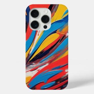 Primary Bold: Artistic iPhone Case