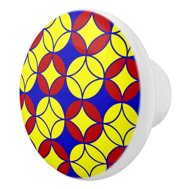 Primary Circles-10-CERAMIC KNOB (Right)