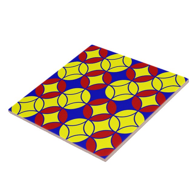 Primary Circles-10-CERAMIC TILE (Side)