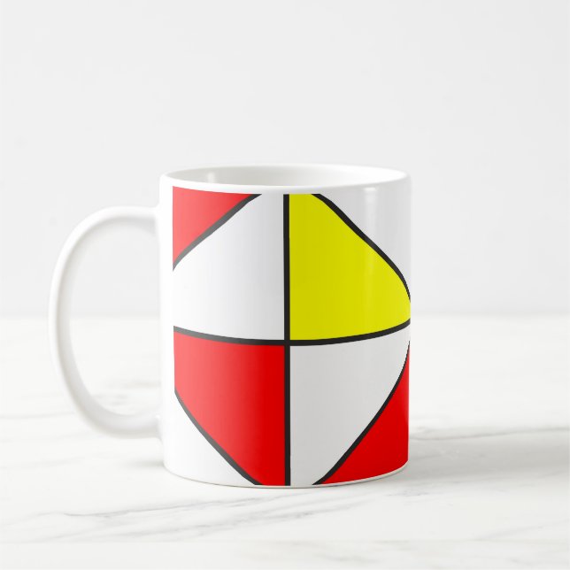 Primary Color Game Coffee Mug (Left)