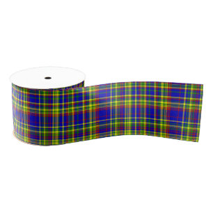 Primary Colors PLAID 06-Grosgrain Ribbon Grosgrain Ribbon