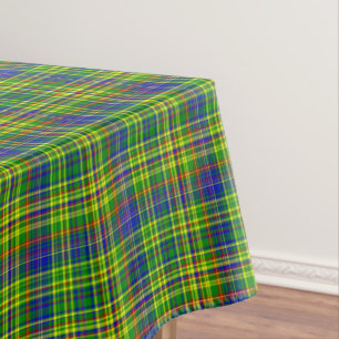 Primary Colors-Plaid 12-COTTON TABLECLOTH 52x70in