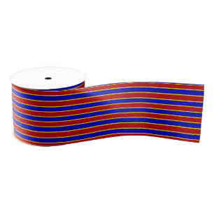 Primary Colors STRIPES 08-Grosgrain Ribbon Grosgrain Ribbon