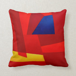 Primary Colours, Abstract Pillow